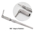 Cabo de bisturi dentário ajustável, cirúrgico, em aço inoxidável, comprimento de 15cm, rotação de 180 graus - comprar online