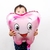 Balões infláveis para festa e aniversário, balões grandes de alumínio rosa e azul com tema de dentes de menino e menina, globos infláveis para decoração de festa de aniversário12pcs/set na internet