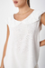 MUSCULOSA ALYA _lino & broderie - comprar online