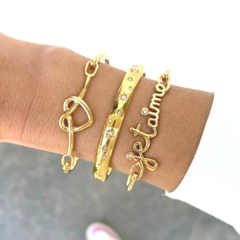 Bracelete Lígia - Dourado - comprar online