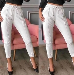 Calça jogguer de couro eco - Melo Boutique