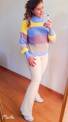 Imagem do Blusa de Tricot -Arco Iris