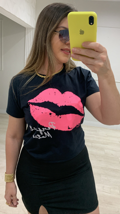 Camiseta beijo - loja online