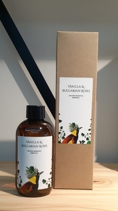 Difusor de varillas Vanilla & Bulgarian Roses