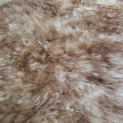 Pelego Natural Pele Ovina Chamuscado - Cowhide - Tapetes em Couro