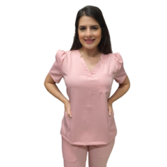 Pijama Cirúrgico Feminino de Alta Costura