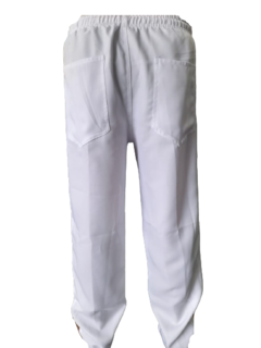Calça Masculina Uniforme com Elástico Branca - comprar online