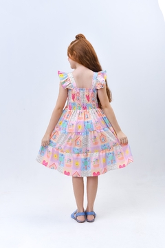 Vestido Rabisco - Amora Kids