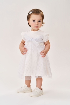 Vestido Bonequinha Tule Lilás - comprar online