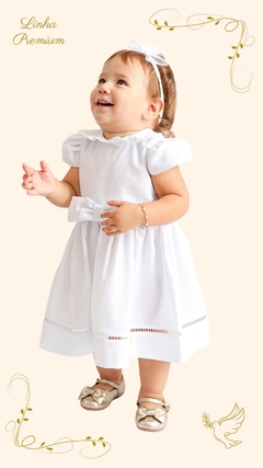 Vestido Batizado Bordado - comprar online