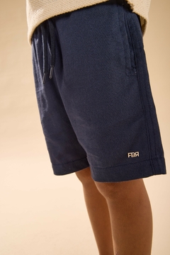 Conjunto Polo Peitilho azul - loja online