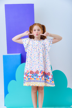 Vestido Borboletas - Amora Kids