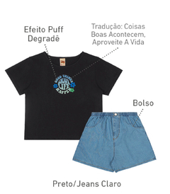 Conjunto Life Preto