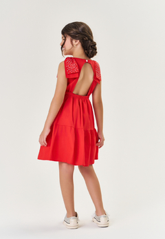 Vestido Vermelho Cinti - comprar online