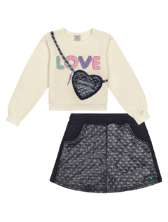 Conjunto moletom Love - comprar online