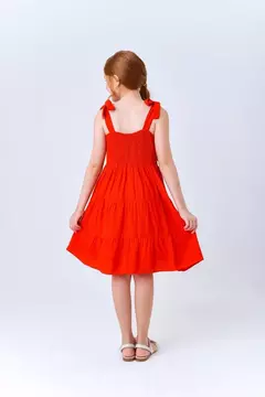 Vestido vermelho Cereja - comprar online