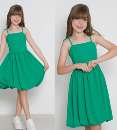 Vestido Balonê Verde