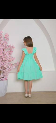 Vestido Alcinha Verde - comprar online