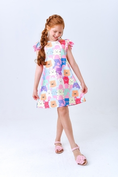 Vestido Bicharada - Amora Kids