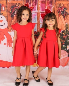 Vestido Vermelho Clássico - comprar online