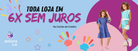 Imagem do banner rotativo Amora Kids