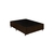 BASE BOX UNIVERSAL CASAL SUEDE MARROM 138X188 - Vitoria Moveis e Colchoes