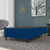 BASE BOX UNIVERSAL SOLTEIRO SUEDE AZUL 88X188 - comprar online