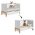 BERÇO MINI CAMA FANTASIA QMOVI BRANCO ACETINADO REF 4300.3 - comprar online