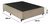 BASE BOX UNIVERSAL CASAL SUEDE BEGE 1,38X188 - Vitoria Moveis e Colchoes