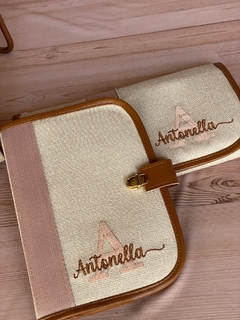 Porta cartão de Vacinas - Bolsas Maternidade Personalizadas Chita de Luxo