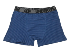 Boxer Iman Underwear Hombre Rayado Talle 6 y 7 Art 117 x 12 unidades