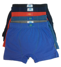 Boxer Iman Underwear Juvenil liso cintura embutida Art 209 x 12 unidades