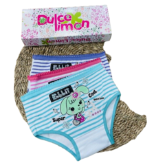 Bombacha bebe Dulce limón art 783 x 12 unidades