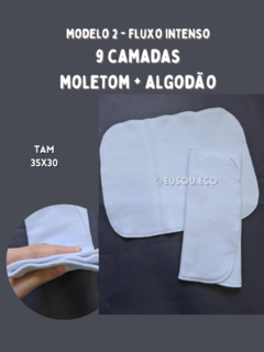 Conjunto 14 Absorventes - Kit expert (diurno e noturno) - Eu Sou Eco