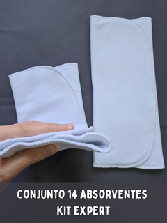 Conjunto 14 Absorventes - Kit expert (diurno e noturno)