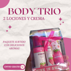 Imagen de BODY TRIO Locion cuerpo y cabello 1 SET