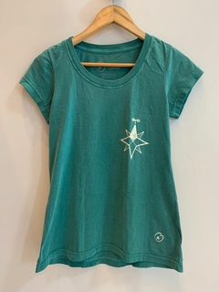 Camiseta babylong "Litoral Paraense" - verde