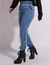 Calça Clochard Jeans Elástico Escura na internet