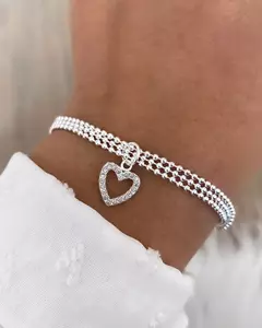 PULSERA HEART MUM 17-20 CM