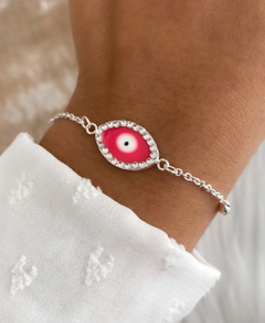 PULSERA OJO TURCO RED