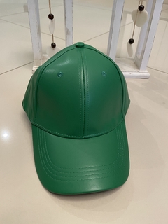 GORRA ECOCUERO - tienda online