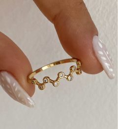 ANILLO ZOE BAÑO ORO 18K