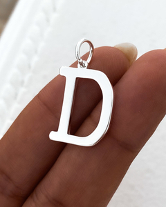 DIJE INICIAL "D" 2CM