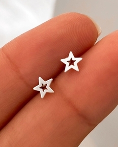 AROS MINIATURA ESTRELLA CALADA