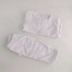 Imagen de Conjunto PLUSH 2 piezas: Saquito + Pantalón NATURAL