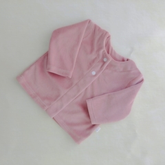Conjunto PLUSH 2 piezas: Saquito + Pantalón ROSA VIEJO - Ato tienda bebes y niños