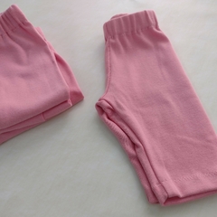 Pantalón Liso jersey de algodón ROSA - comprar online