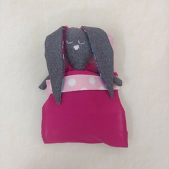 CASITA con coneja SET de 6 Productos FUCSIA GRIS - Ato tienda bebes y niños