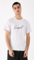 Remera Signature White