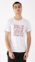 Remera Take White